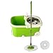 Blyssware Lowest cost Mop Bucket with Wheels, Pull Handle and 1 Extra Refills Mop (HU-0001048-GRLT12L1E) - Light Green RS.1249.00