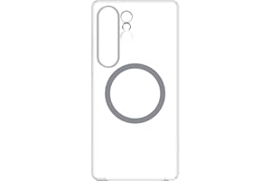 Samsung Clear Magnetic Case Transparent Compatible with Magnetic Power Profile Galaxy S25 Ultra Technology