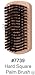 Magic Collection Hard Square Palm Natural Boar Bristle **Hard Wave Single Wood Brush** No 7739