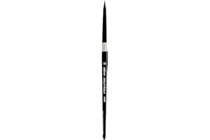 Silver Brush Limited - Pinceau Rond à Manche Court pour l’Aquarelle 3000S10 Black Velvet - Taille 10
