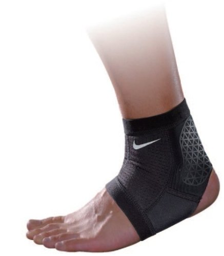 Preisvergleich Produktbild NIKE Pro Kampf Knöchel Ärmel - Schwarz, S