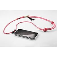 iPhone 7 Plus Hülle zum umhängen aus Segelleinen in pink