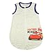 Produktbild Baby- und Kinder- SOMMER-SCHLAFSACK aus Baumwolle, ÄRMELLOS und UNGEFÜTTERT, mit Cars Motiv, GRÖSSE 56, 62, 68, 74, 80, 92, 98 mit Kinn-Schutz und Bein-Freiheit Size 68, Farbe Grau