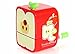 Produktbild Pencil Sharpener Anspitzer Hand Crank Manual Desktop Schule Schreibwaren für Kind Student Studie Apple Muster Komener