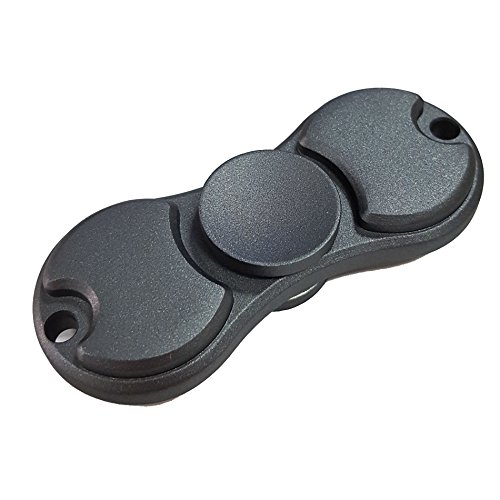 Gun Metal Grey Stainless Steel Fidget Spinner High Speed Hand Stress Relief Toy