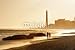 Produktbild Poster-Bild 120 x 80 cm: "Lighthouse at sunset. Maspalomas beach.Gran Canaria", Bild auf Poster