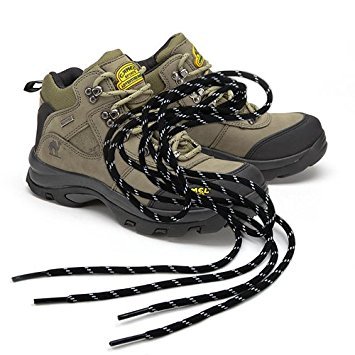 Preisvergleich Produktbild SODIAL(R) Schwarze Schnuersenkel fuer Wanderschuhe