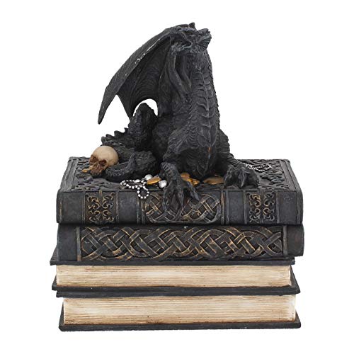 Nemesis Now Secrets of The Dragon Boîte Noir 19 cm