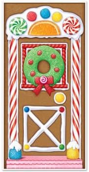 Gingerbread House All-Weather Door Cover