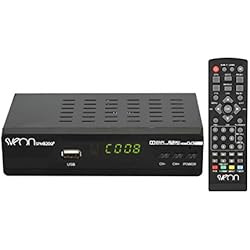 Sveon Spm820Q9 - Reproductor Multimedia Mkv con Funciones De TDT, Hdmi Y Euroconector, Color Negro