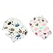 2 Pairs baby Infant Cotton Anti Scratch Handguard Baby Mittens Gloves