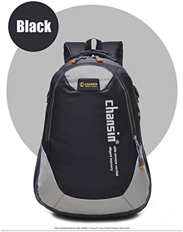 Hoperay Backpaks 35L Travel Laptop Backpack Lightweight Waterproof na Resistant Packable Cycling Hiking Backpack (Black)