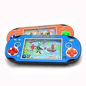 Grab Smart Ring Toss Water Game for Kids Double Button Toy Water Console Handheld Game Toy for Kids Boys, Children (Pack of 1)