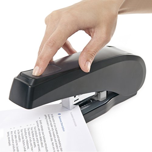 Rapesco X5-90ps - Grapadora de gruesos y esfuerzo reducido  90 hojas de capacidad  negro