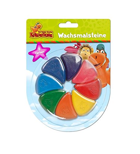 Preisvergleich Produktbild Der kleine Drache Kokosnuss - Wachsmalsteine: Set aus 8 Farben