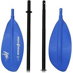 Aquadesign Pagaie Kayak 4 Parties Bleu