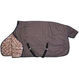 HKM Canvas Winter Stalldecke Pferdedecke 200g (135, taupe)