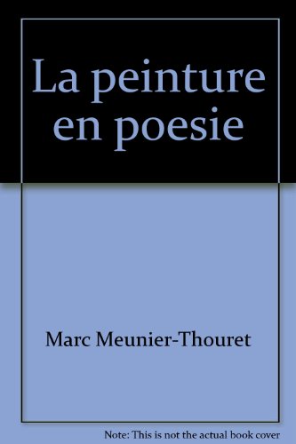 couverture de : La peinture en po&eacute;sie