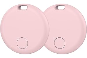 TAOBOSEC Android Smart Tracker Tag, Localizador Bluetooth Compatible con Google Find Hub (Solo Android), Air Tracker Tag Llavero para Maleta, Llaves, Equipaje, Impermeable IP68 (Paquete de 2)