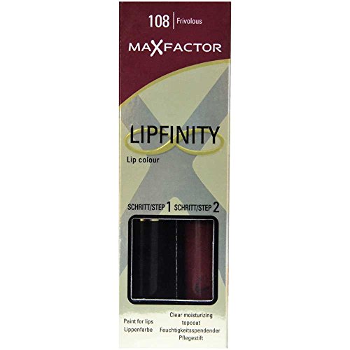 Max Factor Lipfinity lipstick 108 Frivolous