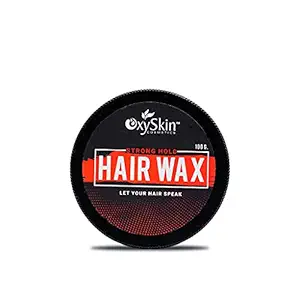 Oxyskin Cosmetics Hair Wax Strong Hold | Volume | Hair Styling | (100 Gm) (Pack Of 1)
