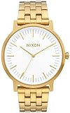 Nixon Unisex Erwachsene Digital Quarz Uhr mit Edelstahl Armband A1057-2443-00