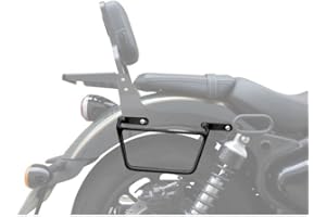 SPAAN Telaietti neri a sgancio rapido compatibili con ROYAL ENFIELD SUcompatibili con METEOR 650