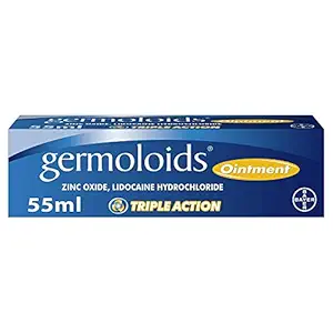 Germoloids Pile Relief Ointment to Sooth & Reduce Painful Piles Swelling 55ml