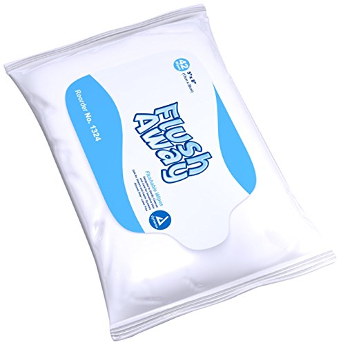 Flush Away Flushable Wipes Biodegradable Junior Flow Pack