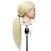 Neverland 23 inch Long 100% Hair Practice Mannequin Manikin Training Head with Clamp Blonde UK Stock