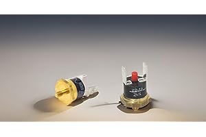 VNC SHOP Ricambi per macchina caffè cialde coppia termostati 95 gradi + 165 gradi per frog