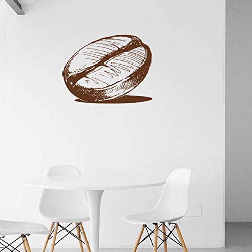 Wandsticker Kaffeebohnen Wandtattoo Morgen Pause Zeit Cafe Restaurant Innenarchitektur Wandbild Fensterglas Vinyl Wandaufkleber Abnehmbare