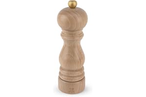PEUGEOT Paris Manuelle Salzmühle, Klassische Mahlgradeinstellung, Höhe: 18 cm, Holz, Natur, 0870418/SME