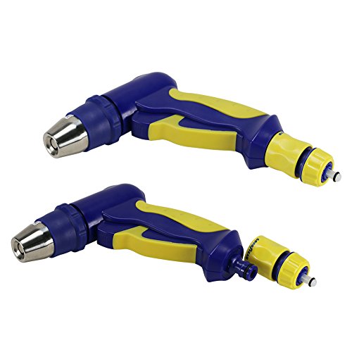 Hochdruck Garten Handbrause Mit gelber Schnellkupplung, Am besten geeignet für Rasen, Pflanzen & Sträucher, Autowäsche - 5