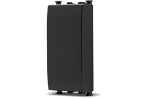 TOT ELECTRIC TAPPO COPRIFORO X 2PZ Nero Frutti elettrici compatibili con Vimar Arke per placche supporti 19613