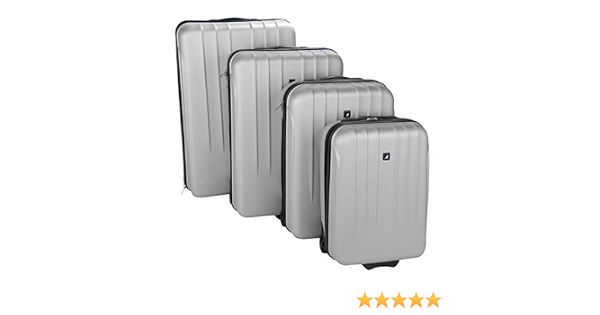 Kangol Unisex Hard Suitcase Set Shell 