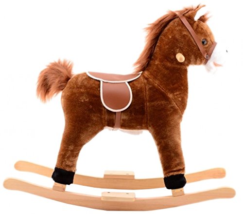 Preisvergleich Produktbild dunkelbraun Schaukelpferd