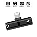 Price comparison product image Headphone Jack Adapter for iPhone 7 X XS XR/for iPhone 8/8Plus Headphone Charger Adapter, Headphone Audio+Charger for iPhone 7 Support Music Control Charger and Phone Communication for All iOS System