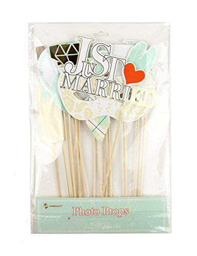 SUNBEAUTY Fotorequisiten Hochzeit Wedding Foto Booth Fotoaccessoire für Hochzeit - 7