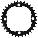 Truvativ Chainring SS 33T 4 Bolt 104 mm BCD Aluminium, 3 mm, 11.6215.118.000 - Blast Black