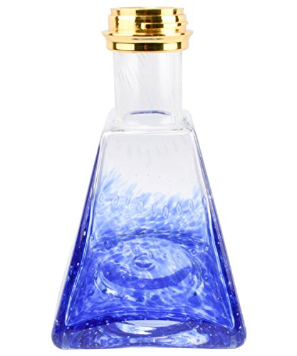 Preisvergleich Produktbild Ersatzglas Amy Aero-X blue Gold-Ring Klickverschluss