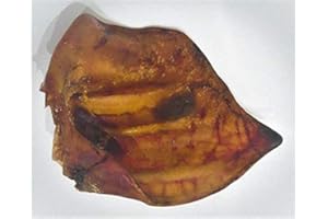 RYDALE NATURAL DOG TREATS Rydale Natural - 10 x Extra Large Pigs Ears - All Natural - healthy treat - Dogs favourite chew - Low odour, Nutritious alternative to rawhide - Suitable for dogs