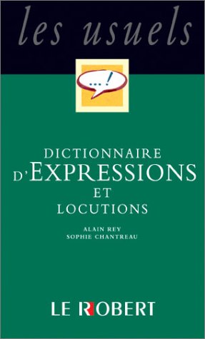 Dictionnaire des expressions et locutions