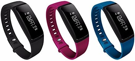 HSW Smartband Blood Pressure Tracker V07 Smart Bracelet Heart Rate Monitor Pedometer Bluetooth 4.0 Wristband Fitness Tracker Raise to Wake Bracelet Watch For IOS Android