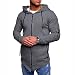 Produktbild Binggong Herren Hoodie Sweatshirt Herbst Winter Männer Pullover Warm Mode Casual Kapuzenpullover Lange Ärme Mantel Outwear Kapuzenjack Tops Basic