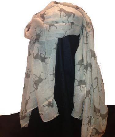 Pamper Yourself NowHorse Animal Print Scarves London Fashion Long Soft Scarves