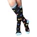 Produktbild Mum's Memory Graduated Compression Socks for Women and Men, Moderate Compression Stockings for Running, Crossfit, Travel Suits, Nurse, Shin Splints, 20-30 mm, Small, Medium, Heart