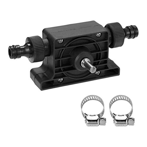 Hozora Pompa per Trapano elettrica Manuale, Pompa di trasferimento dell'Acqua autoadescante in Miniatura per Acqua per Uso Domestico
