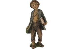 DEKOP Krippenfiguren, Wanderer mit Buch für 11cm Figuren (44635093773)