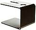 Executive Shaving Black Acrylic Universal Brush and Razor Stand